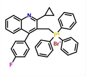 [2-cyklopropyl-4- (4-fluorfenyl) -chinolin-3-ylmethyl] -trifenylfosfonium bromid CAS č. 154057-58-6